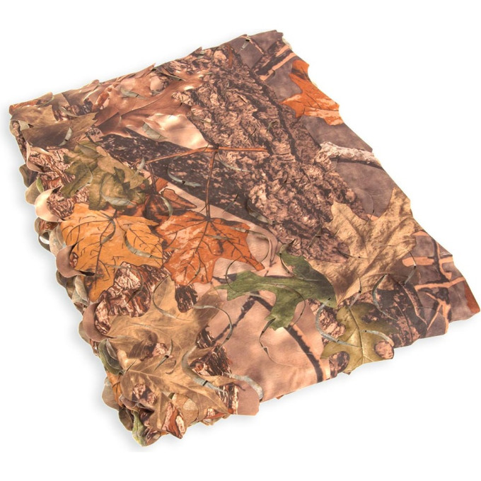 Сеть маскировочная SHOTTIME 1.4x3.6м, Лес осенний тёмный. Дуб и клён ST-CN-SN-1436-FoAuD